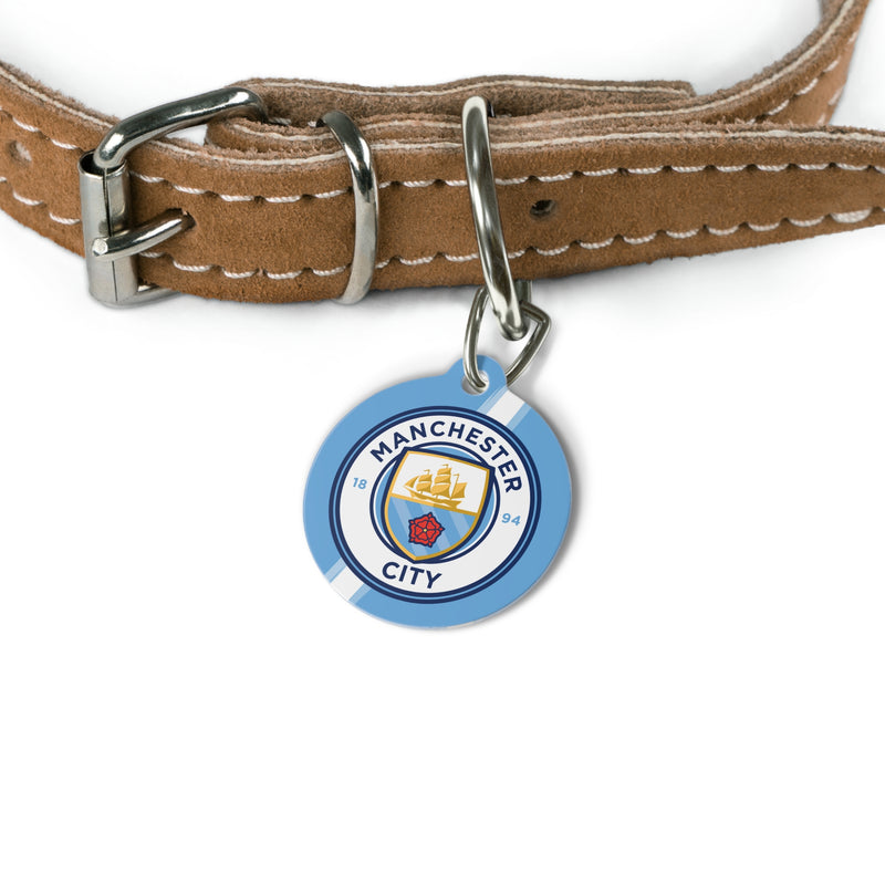 Manchester City FC 25/26 Home Kit-Inspired Collar Charm