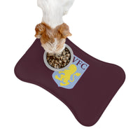 Aston Villa FC 25/26 Home Kit-Inspired Pet Feeding Mat - Different Styles