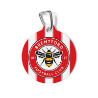 Brentford FC 25/26 Home Kit-Inspired Collar Charm