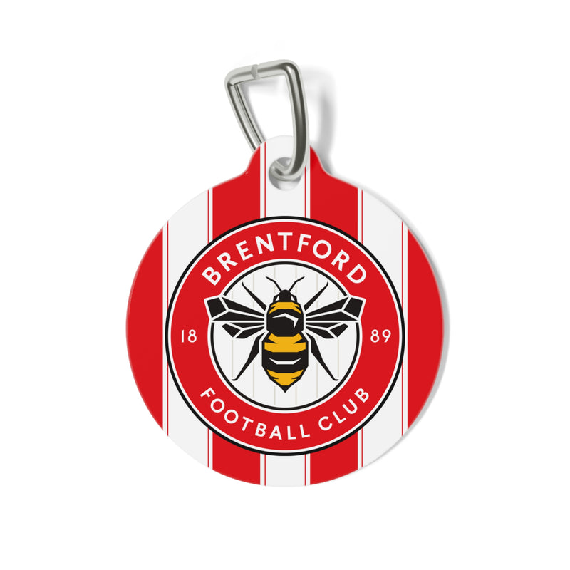 Brentford FC 25/26 Home Kit-Inspired Collar Charm