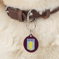 Aston Villa FC 25/26 Home Kit-Inspired Collar Charm