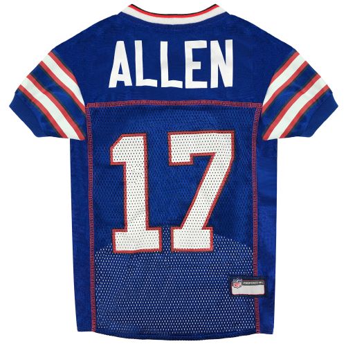 Buffalo Bills Josh Allen 17 Player Pet Jersey