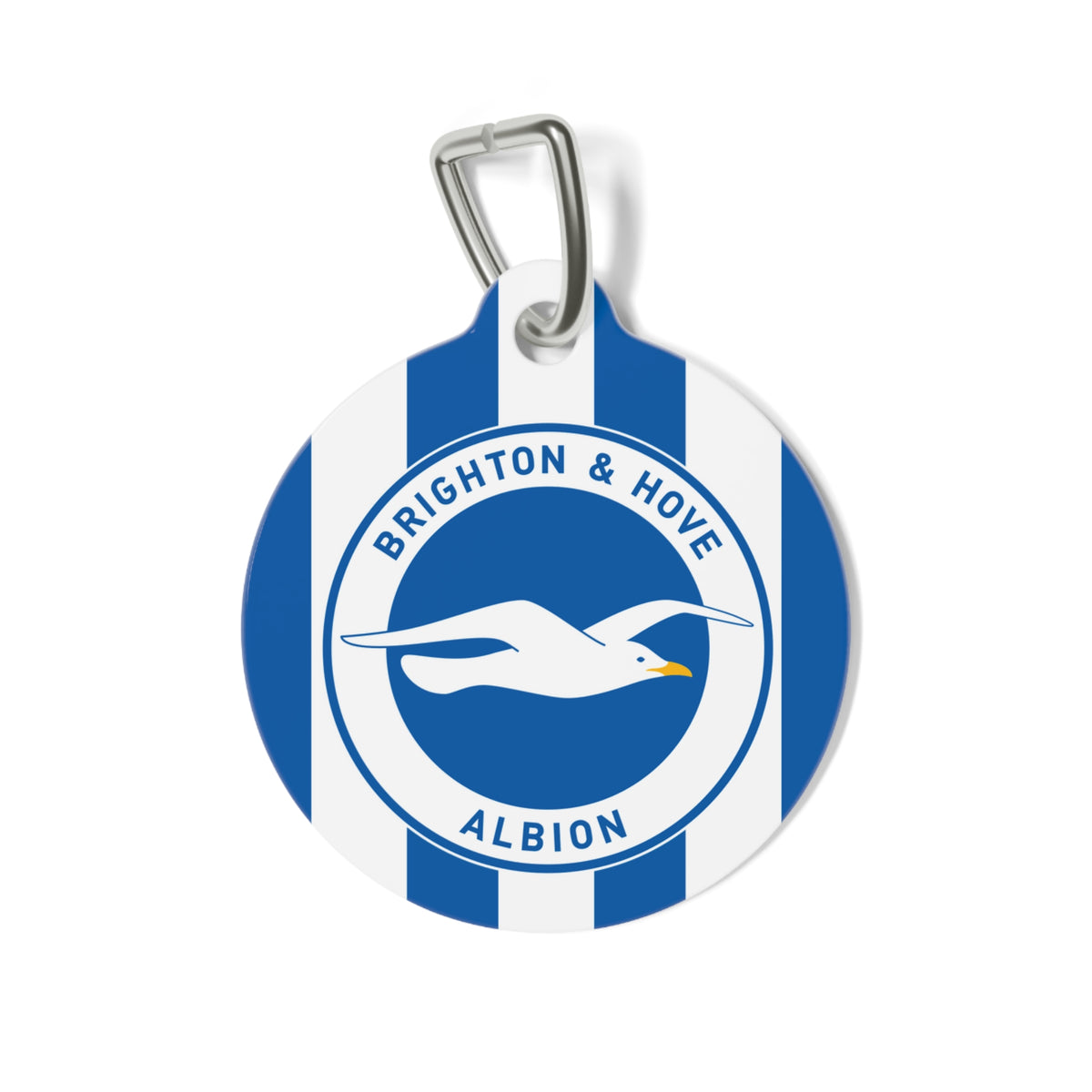 Brighton & Hove Albion FC 25/26 Home Kit-Inspired ID Tag