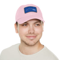 Chelsea FC 25/26 Home Kit-Inspired Leather Patch Baseball Hat