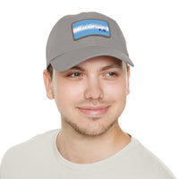 Manchester City FC 25/26 Home Kit-Inspired Leather Patch Baseball Hat