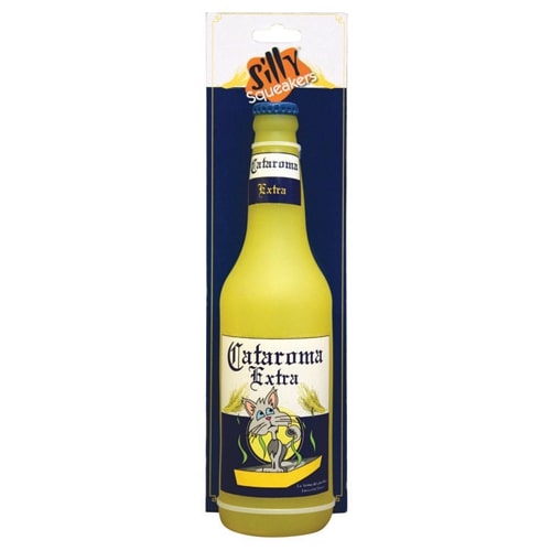 Silly Squeaker - Cataroma Beer Bottle Toy
