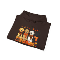 Labrador Retriever Autumn Unisex Heavy Blend™ Hooded Sweatshirt