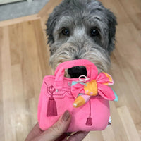 Barkin Pink CHIC DOGGIE Bag Plush Toy
