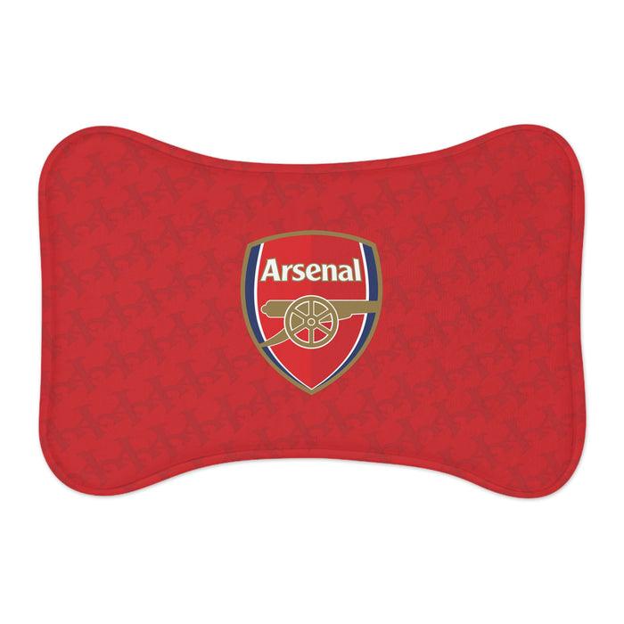 Arsenal FC 25/26 Home Kit Inspired Pet Feeding Mat - Different Styles