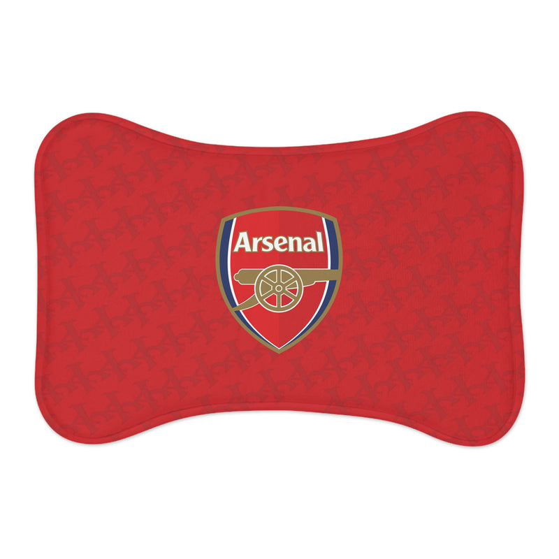 Arsenal FC 25/26 Home Kit Inspired Pet Feeding Mat - Different Styles