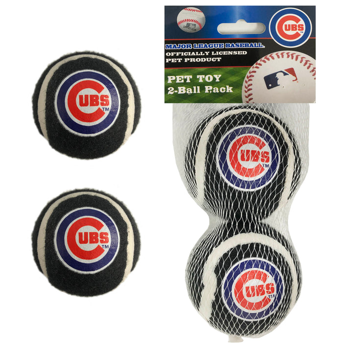 Chicago Cubs Tennis Balls - 2 pack