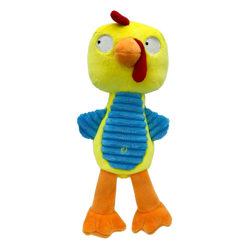 Kernal Pecker Plush Slappies Dog Toy