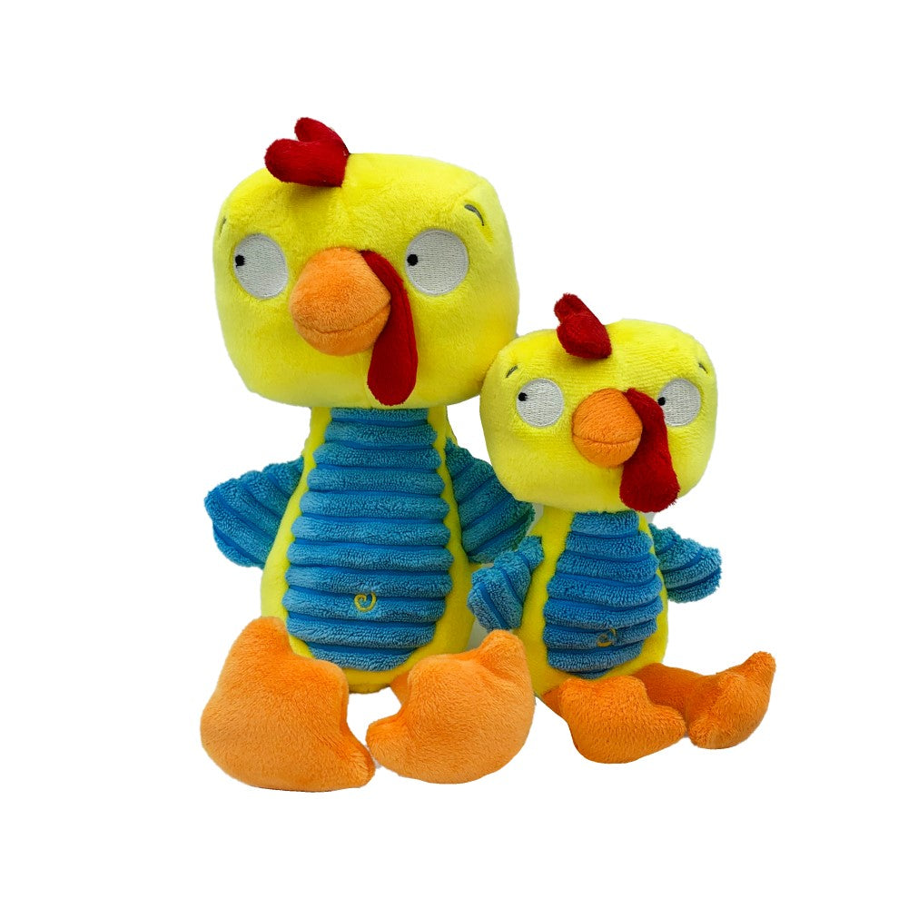 Kernal Pecker Plush Slappies Dog Toy