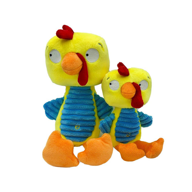 Kernal Pecker Plush Slappies Dog Toy