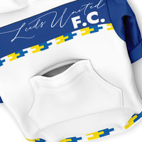 Leeds United FC 25/26 Home Kit-Inspired Zip Hoodie