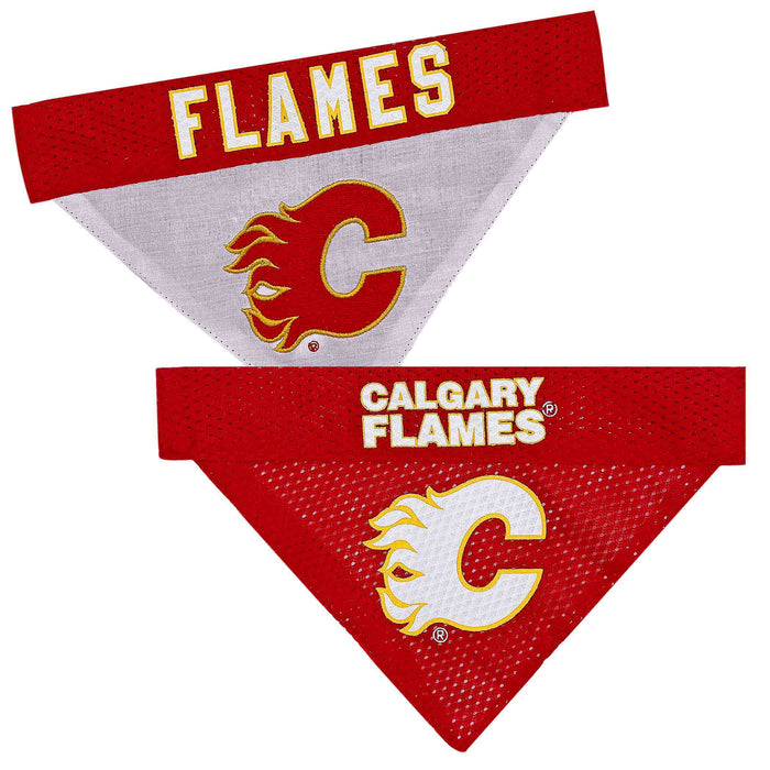 Calgary Flames Reversible Slide-On Bandana