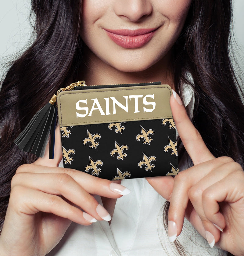 New Orleans Saints Mini Organizer Wallet