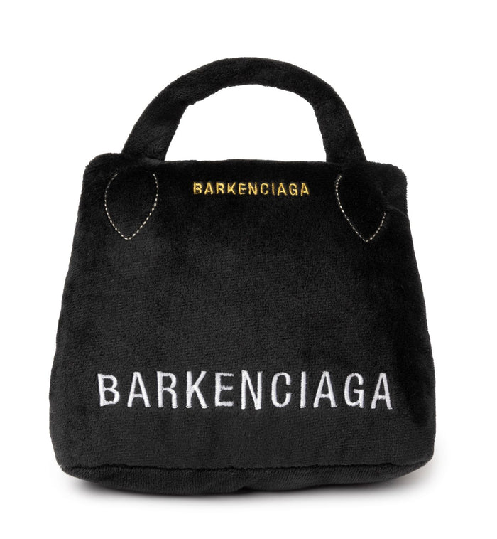 Barkenciaga Handbag Plush Dog Toy