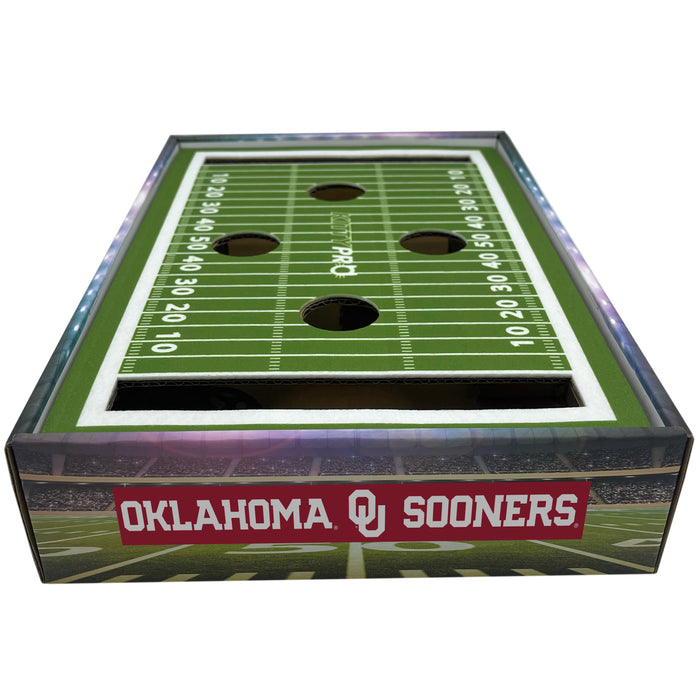 OK Sooners Football Stadium Cat Scratcher Toy
