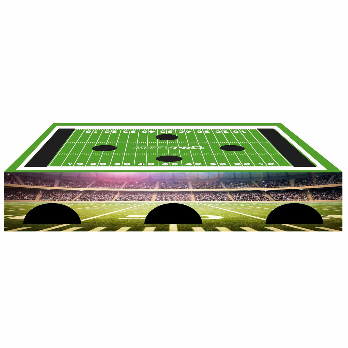 OK Sooners Football Stadium Cat Scratcher Toy