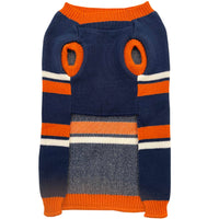 Auburn Tigers Colorblock Pet Sweater