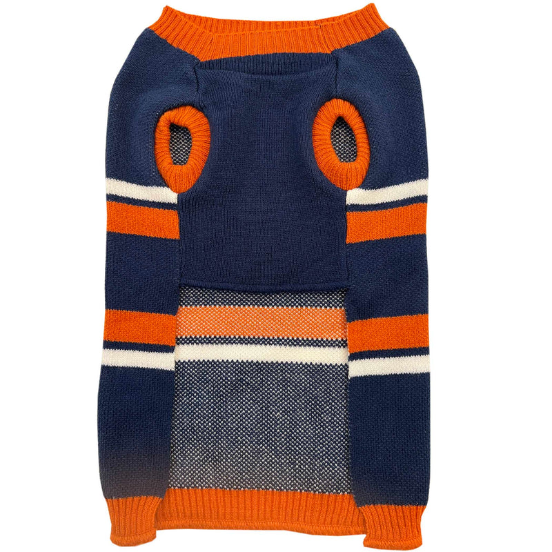 Auburn Tigers Colorblock Pet Sweater