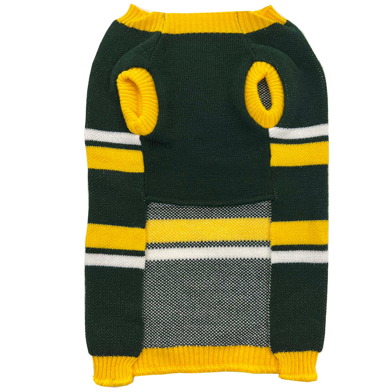 Green Bay Packers Colorblock Pet Sweater