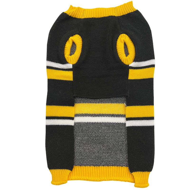 Pittsburgh Steelers Colorblock Pet Sweater