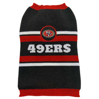 San Francisco 49ers Colorblock Pet Sweater