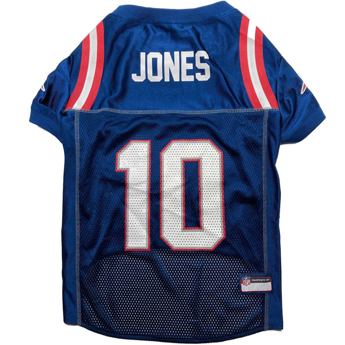 New England Patriots Mac Jones #10 Player Pet Jersey