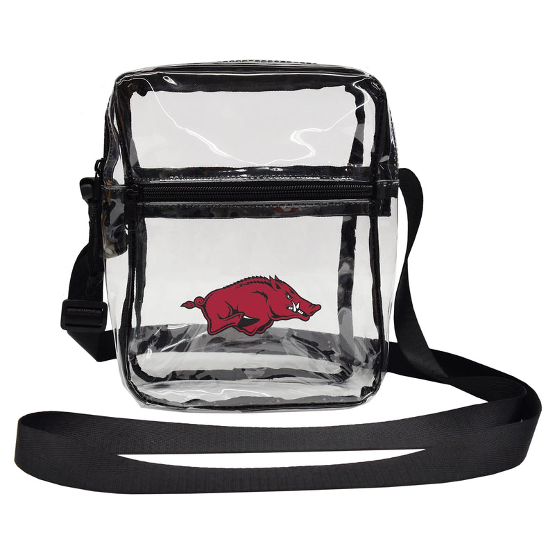 AR Razorbacks Clear Sideline Purse