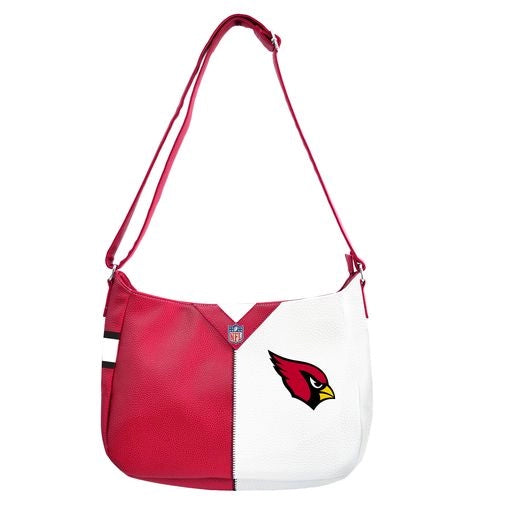 AZ Cardinals Pebble Split Hobo Handbag