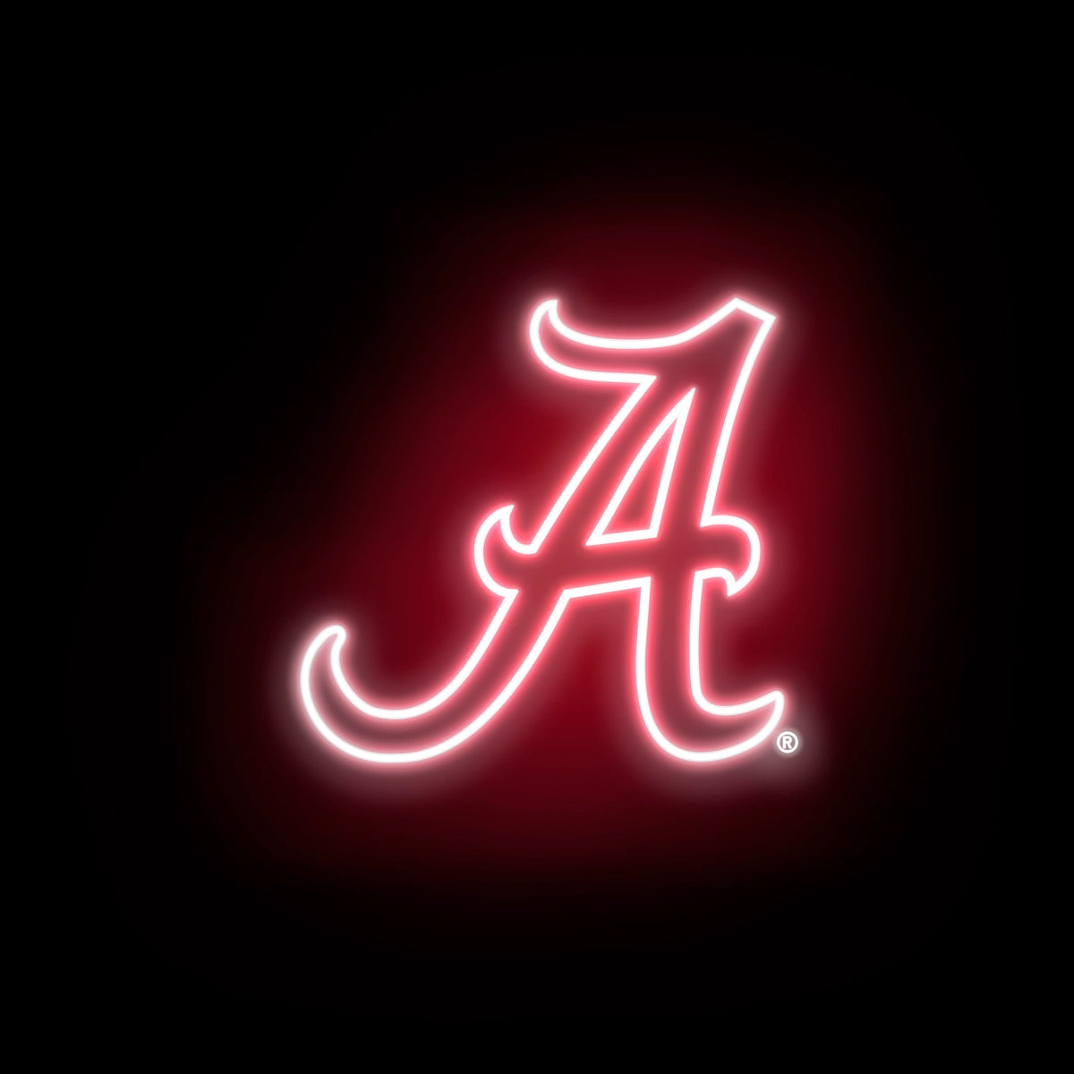 AL Crimson Tide Neon Tee Shirt