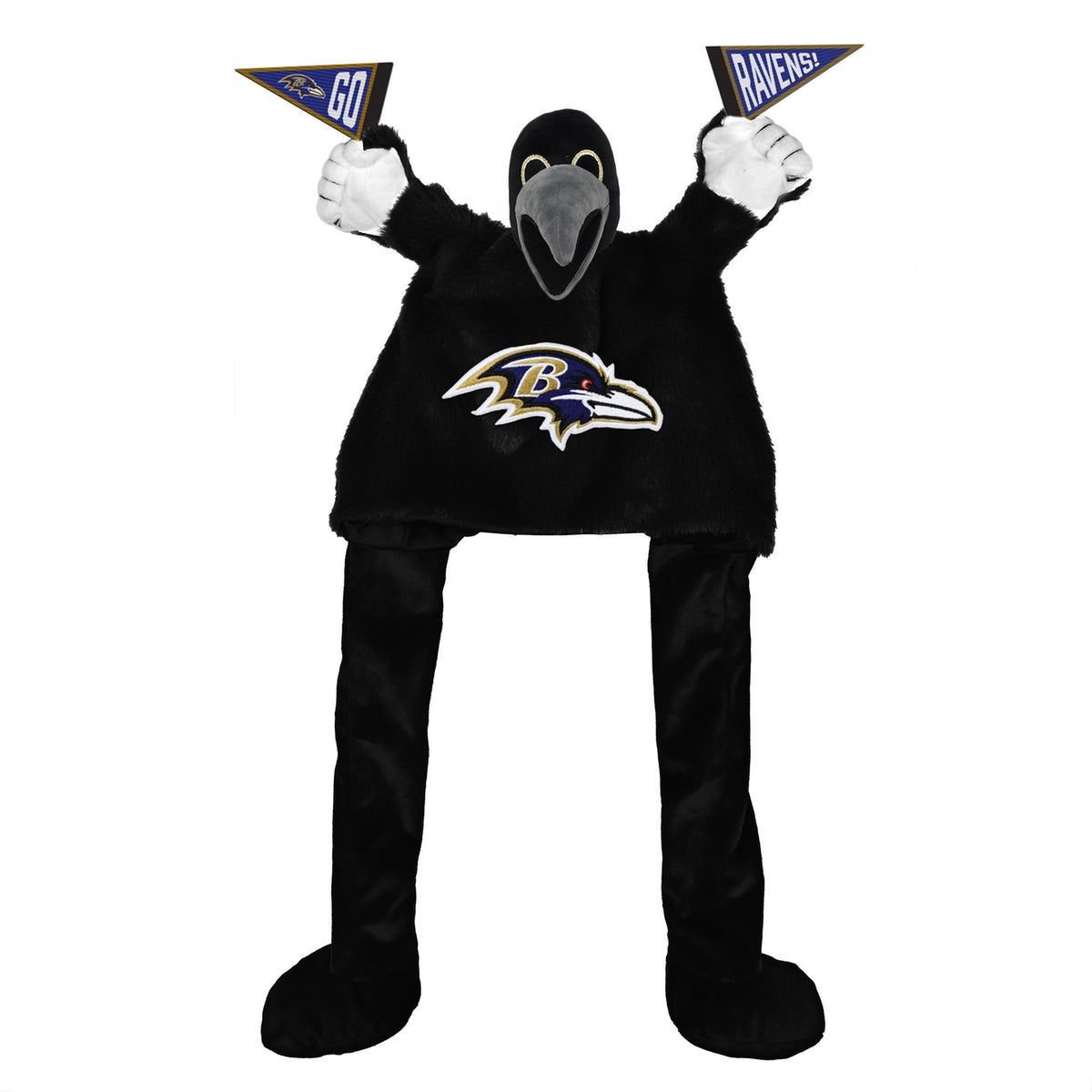 Baltimore Ravens Mascot Cheering Sidekick Hat