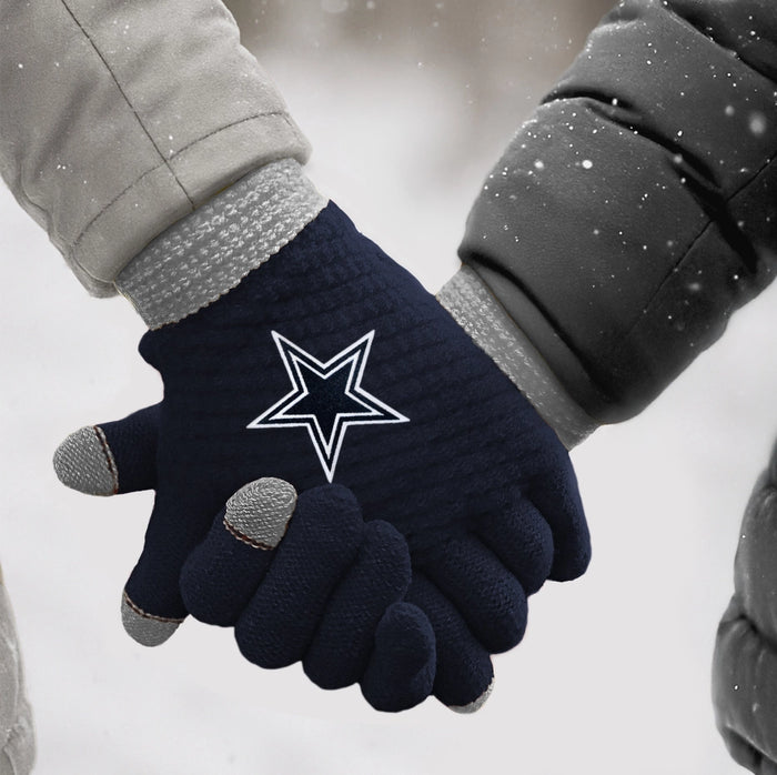 Dallas Cowboys Waffle Knit Gloves