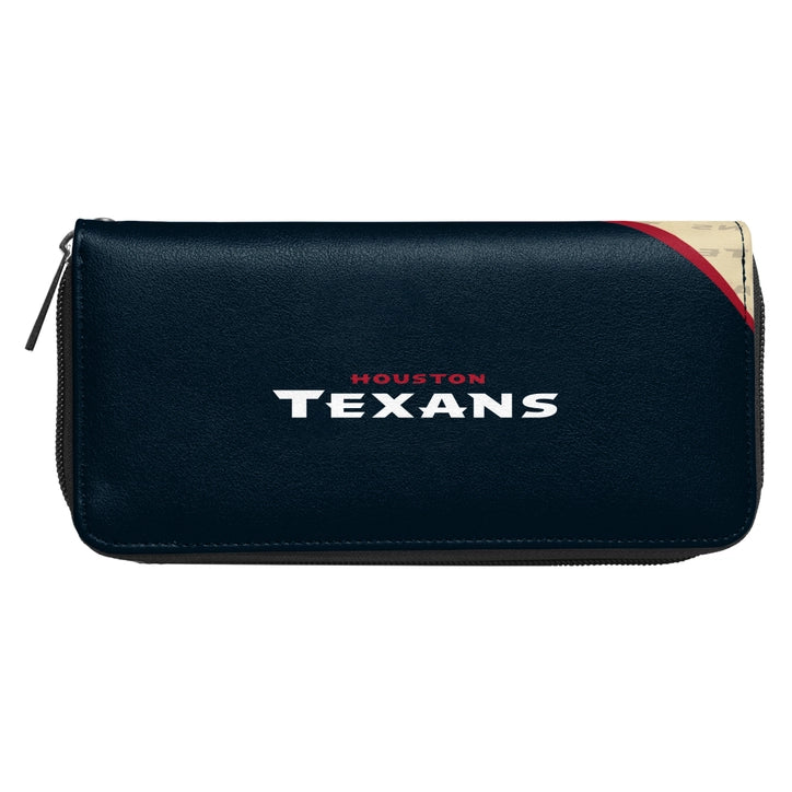 Houston Texans Curve Zip Organizer Wallet