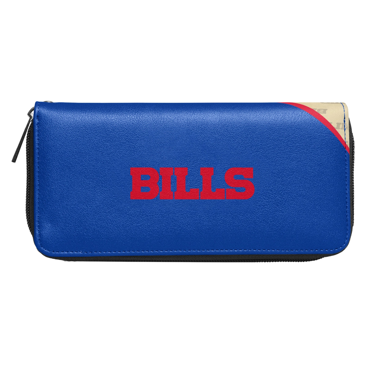 Buffalo Bills Curve Zip Organizer Wallet