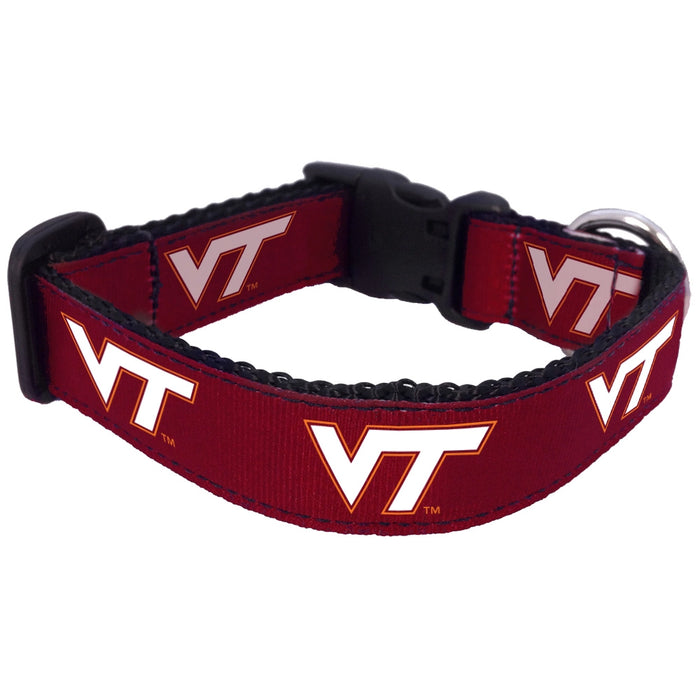 VA Tech Hokies Nylon Dog Collar or Leash