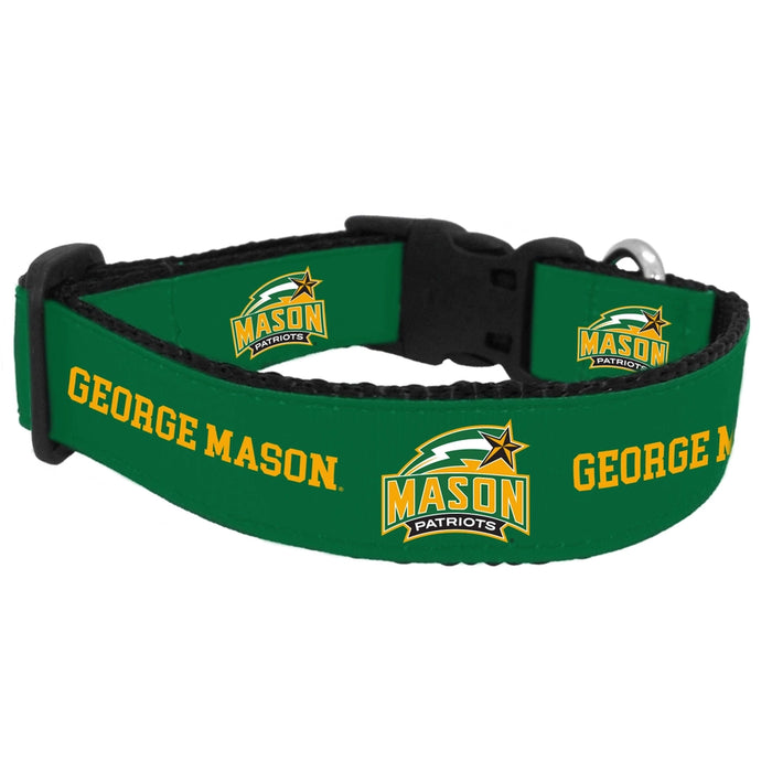 George Mason Patriots Nylon Dog Collar or Leash
