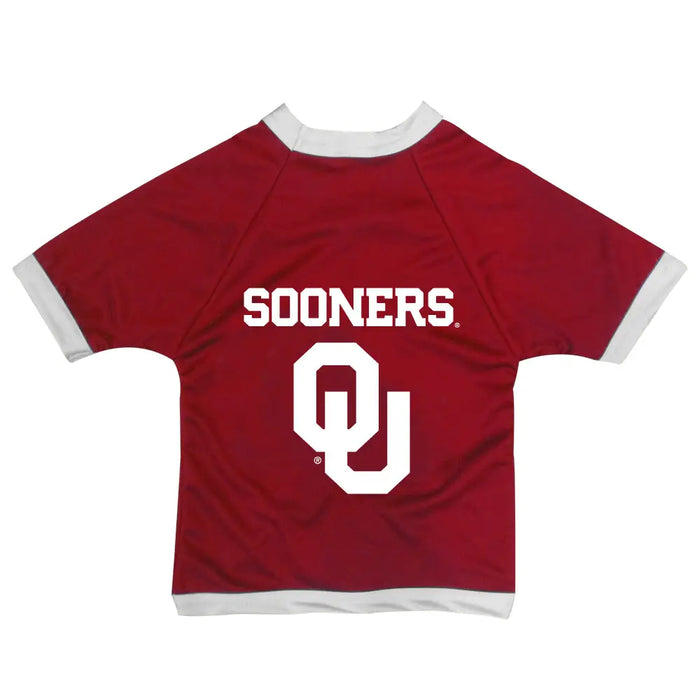 OK Sooners Pet Mesh Shirt