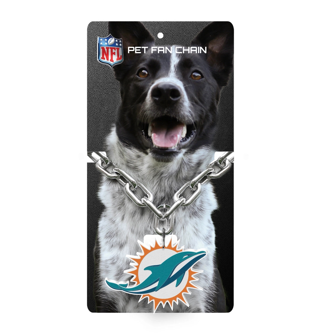 Miami Dolphins Pet Fan Chain