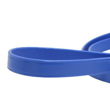 Rolled Premium Royal Blue Leather 48" Leads