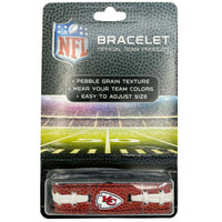 Kansas City Chiefs Unisex Pebble Grain Bracelet