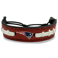 New England Patriots Unisex Pebble Grain Bracelet