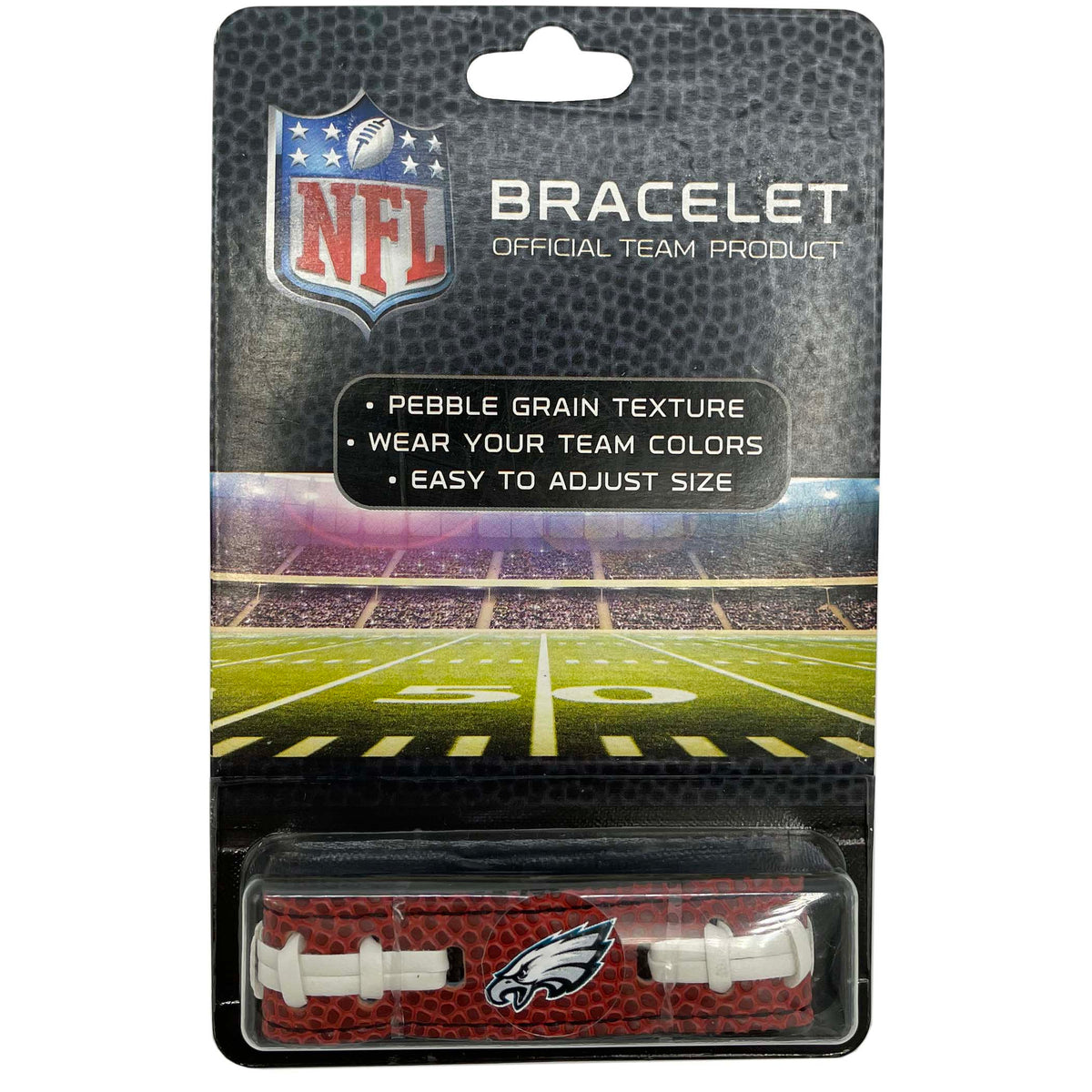 Philadelphia Eagles Unisex Pebble Grain Bracelet