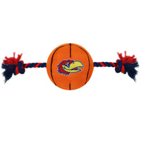 KS Jayhawks Ball Rope Toys