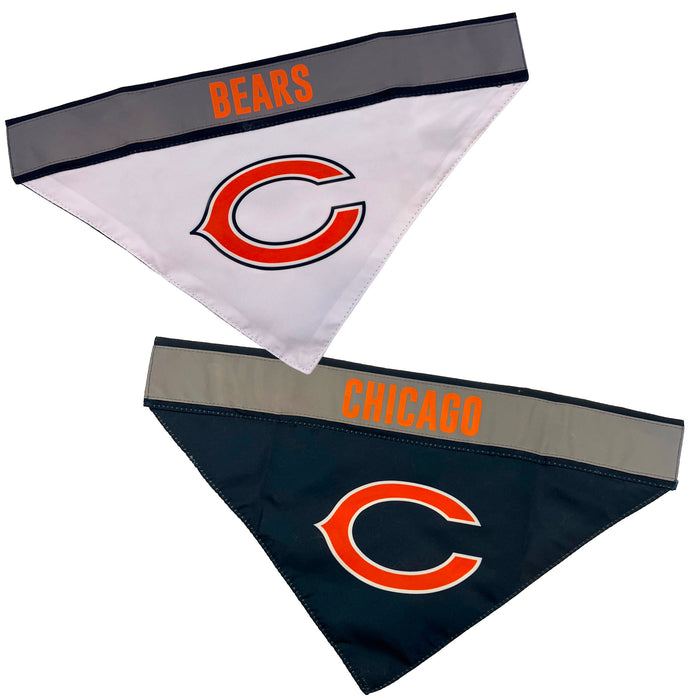 Chicago Bears Reversible Reflective Slide-On Bandana