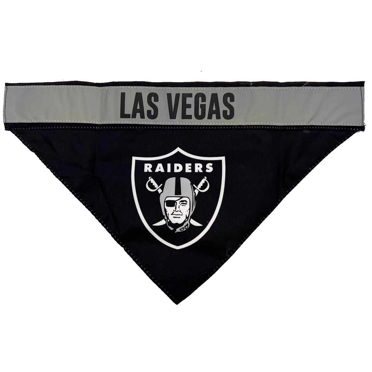 Las Vegas Raiders Reversible Reflective Slide-On Bandana