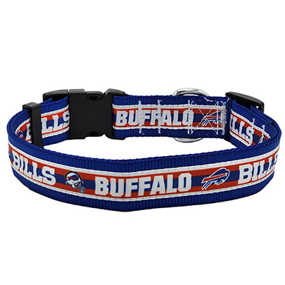 Buffalo Bills Satin Dog Collar or Leash