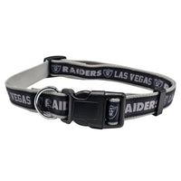 Las Vegas Raiders Dog Satin Collar or Leash